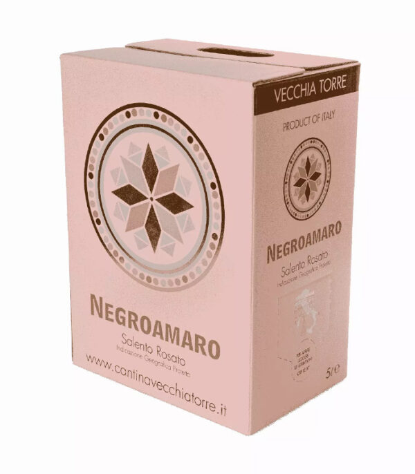 Bag in Box Negroamaro Rosato Salento - Cantina Vecchia Torre